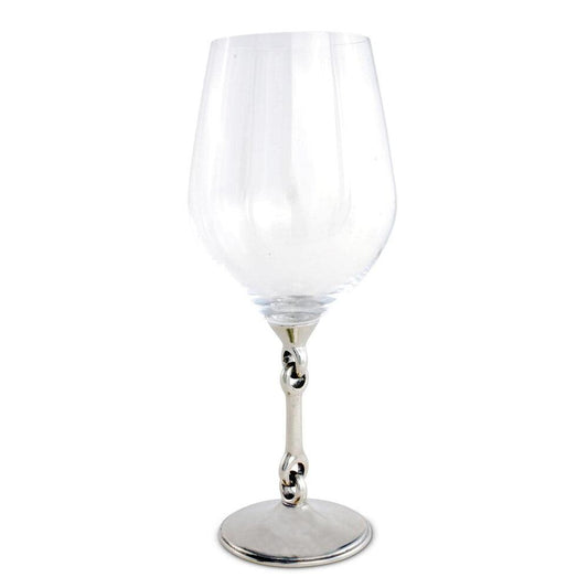 Equestrian Bit Wine Glass by Vagabond House 