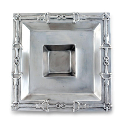 Equestrian Chip and Dip Tray by Arthur Court Designs