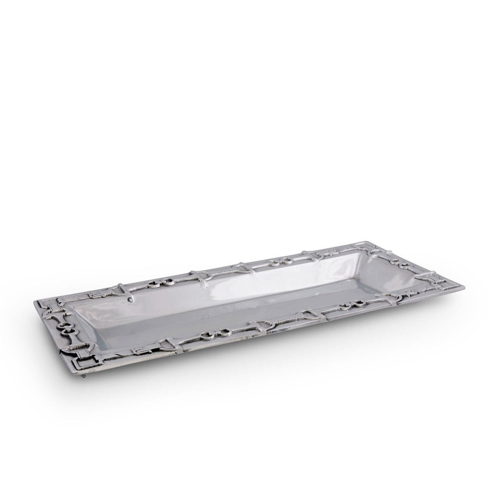 Equestrian Oblong Tray by Arthur Court Designs Additional Image -2