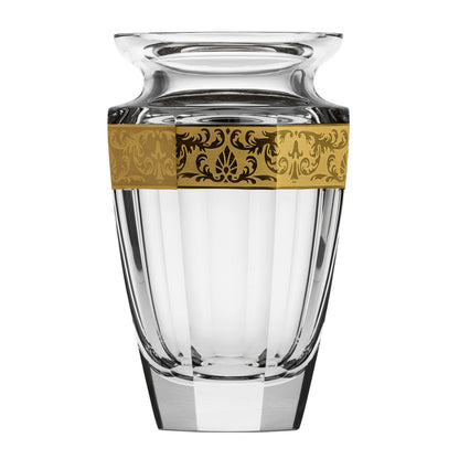 Eternity Gold Etch Vase, 20 cm by Moser 