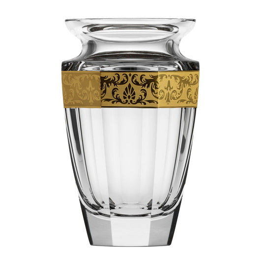Eternity Gold Etch Vase, 20 cm by Moser 
