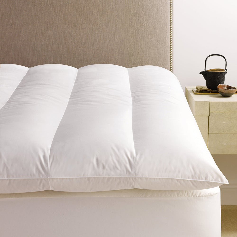 European White Down Feather Bed by Scandia Home 