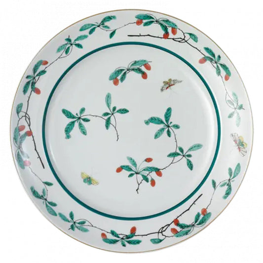Famille Verte 13'' Chop Plate by Mottahedeh