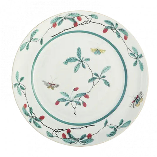 Famille Verte Dessert Plate by Mottahedeh