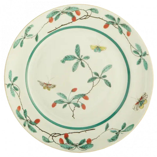 Famille Verte Large Dinner Plate by Mottahedeh
