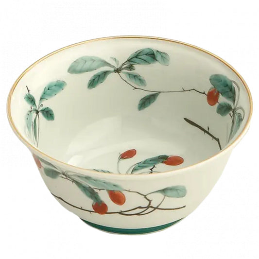 Famille Verte Open Sugar/Dessert Bowl by Mottahedeh
