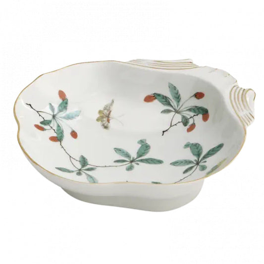 Famille Verte Shell Dish by Mottahedeh