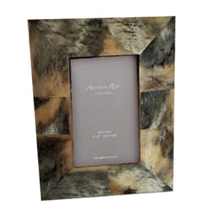 Faux Horn Photo Frame 4"x6" by Addison Ross