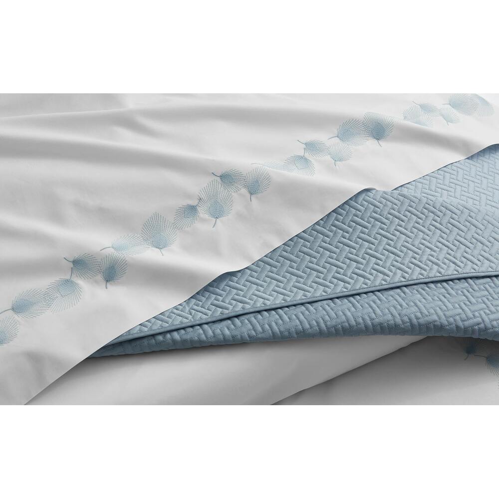 Feather Duvet Cover Blue 4