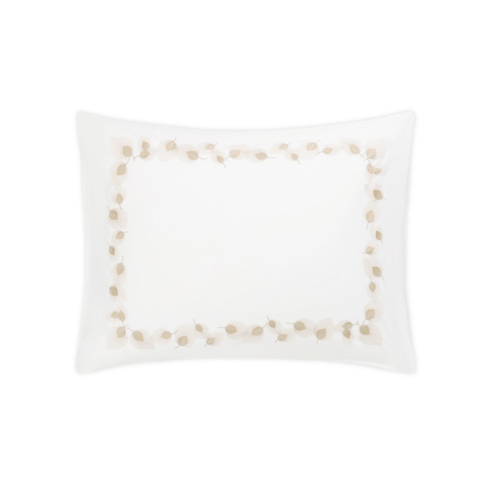 Feather Sham Champagne Standard 