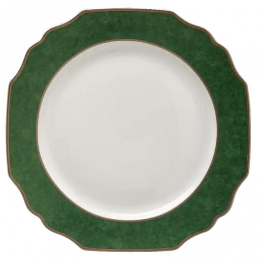 Festival Green Service Plate by Mottahedeh