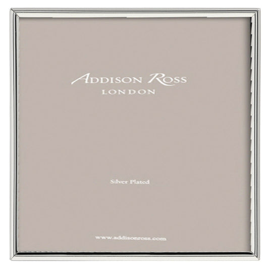 Fine Edged 5"x5" Square Silver Plated Photo Frame by Addison Ross