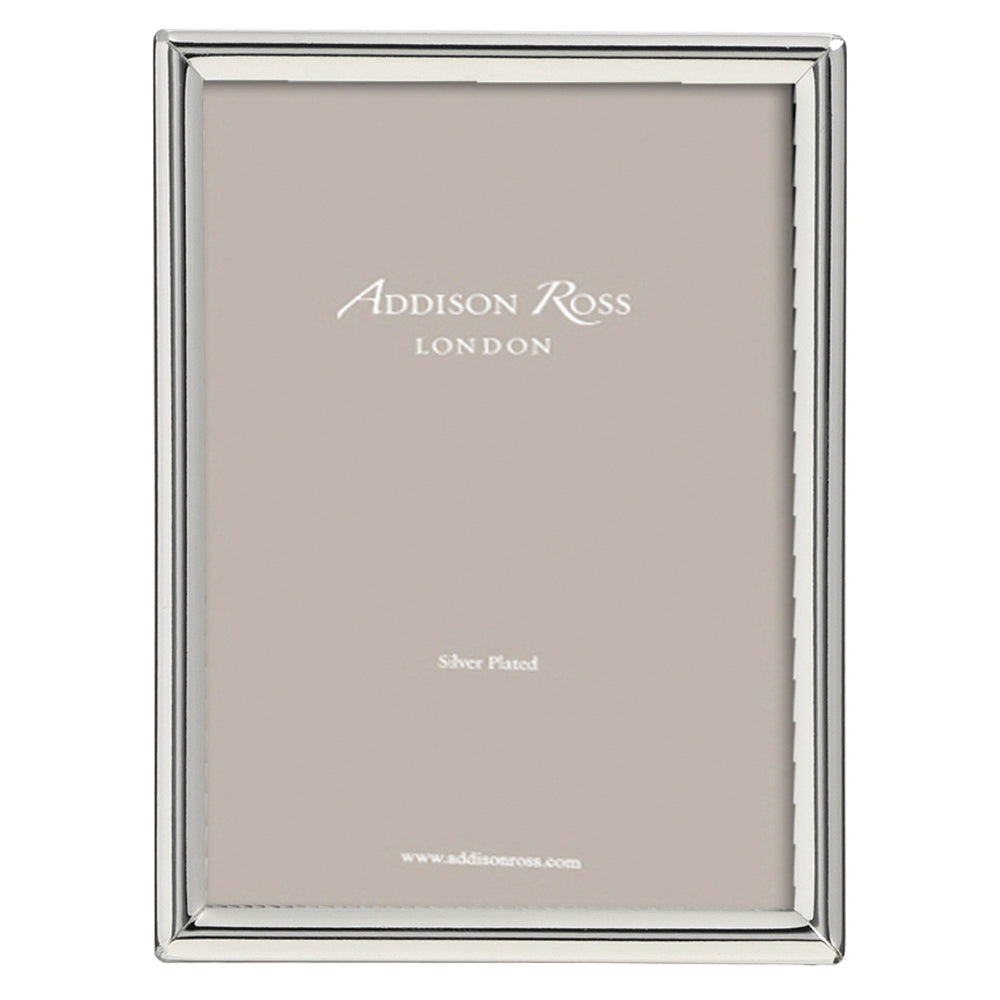 Fine Edged Silver Plated Photo Frame by Addison Ross