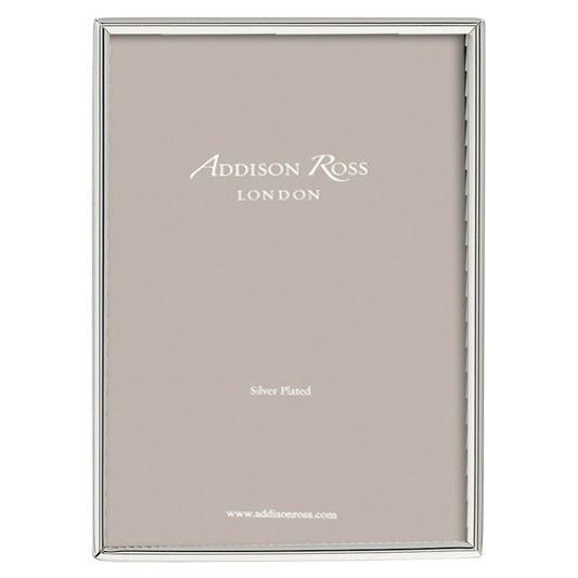 Fine Edged Silver Plated Photo Frame by Addison Ross