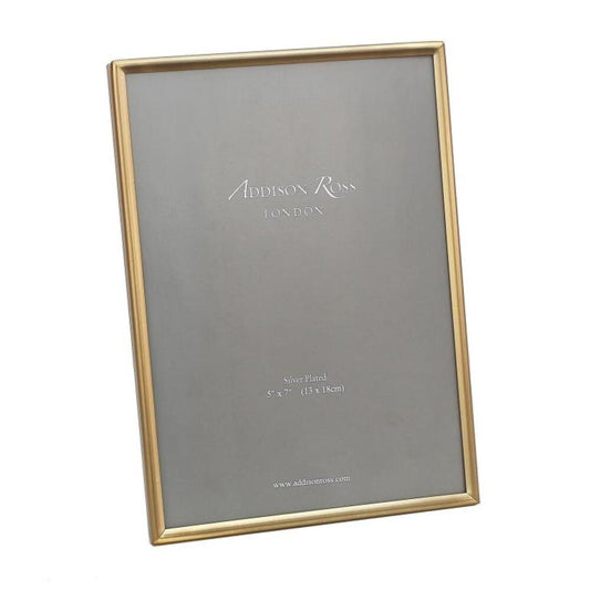 Fine Matte Gold Photo Frame by Addison Ross