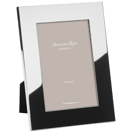 Flat Border Silver Plated Picture Frame 3cm by Addison Ross
