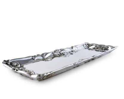 Fleur-De-Lis 17" L Oblong Tray by Arthur Court Designs 1