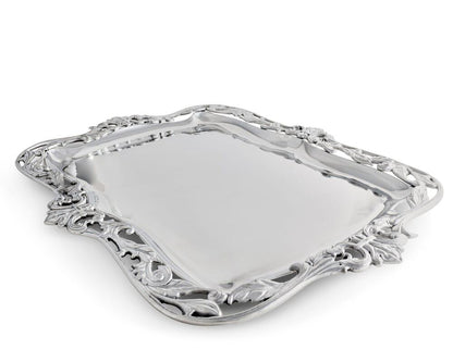 Fleur-De-Lis Acanthus Platter by Arthur Court Designs 1