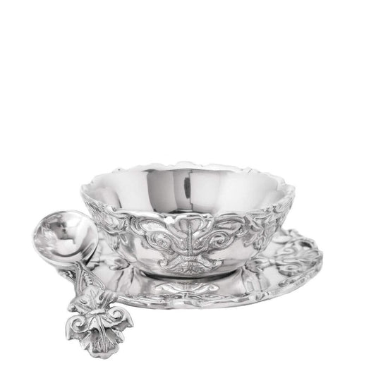 Fleur-De-Lis Condiment Server by Arthur Court Designs
