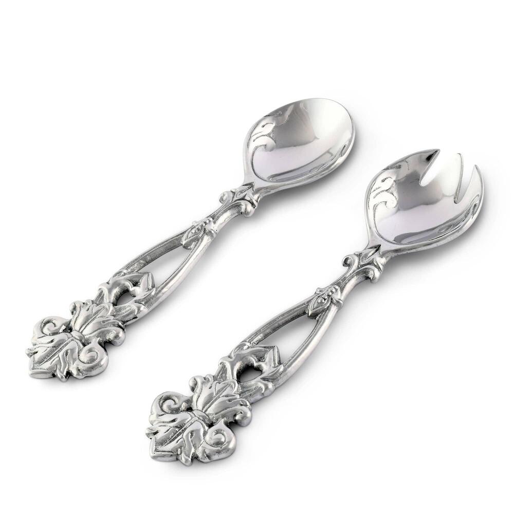Fleur-De-Lis Open Serving Set by Arthur Court Designs