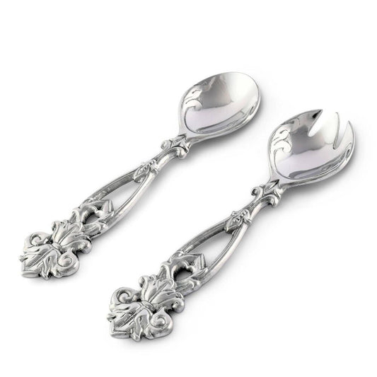 Fleur-De-Lis Open Serving Set by Arthur Court Designs