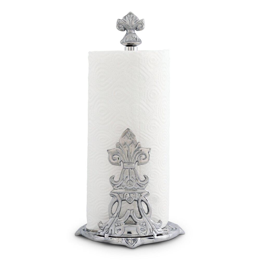 Fleur-De-Lis Paper Towel Holder by Arthur Court Designs