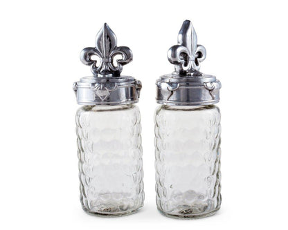 Fleur-De-Lis Salt & Pepper Set by Arthur Court Designs 1