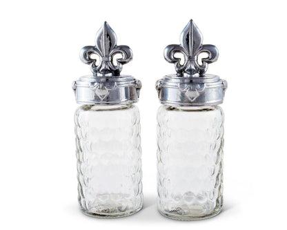 Fleur-De-Lis Salt & Pepper Set by Arthur Court Designs 2