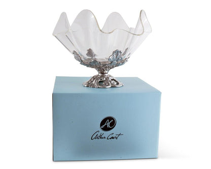 Fleur-De-Lis Stand Acrylic Bowl 11" by Arthur Court Designs 6