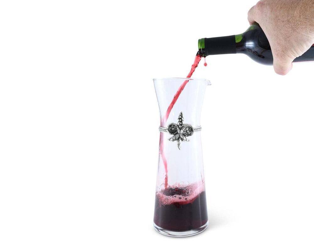 Fleur De Lis Wine Carafe by Vagabond House 4