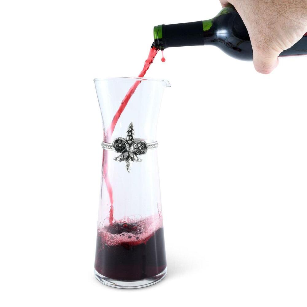 Fleur De Lis Wine Carafe by Vagabond House 