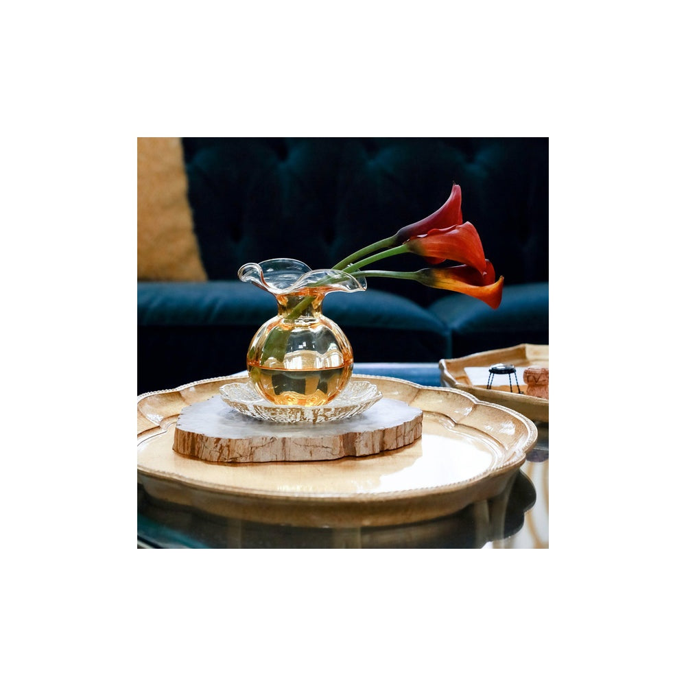 Florentine Gold Lg Oval Tray by Vietri 3