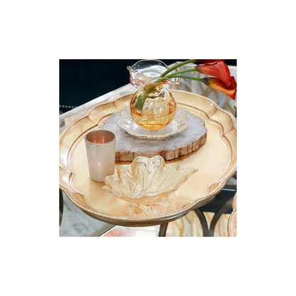 Florentine Gold Lg Oval Tray by Vietri 4
