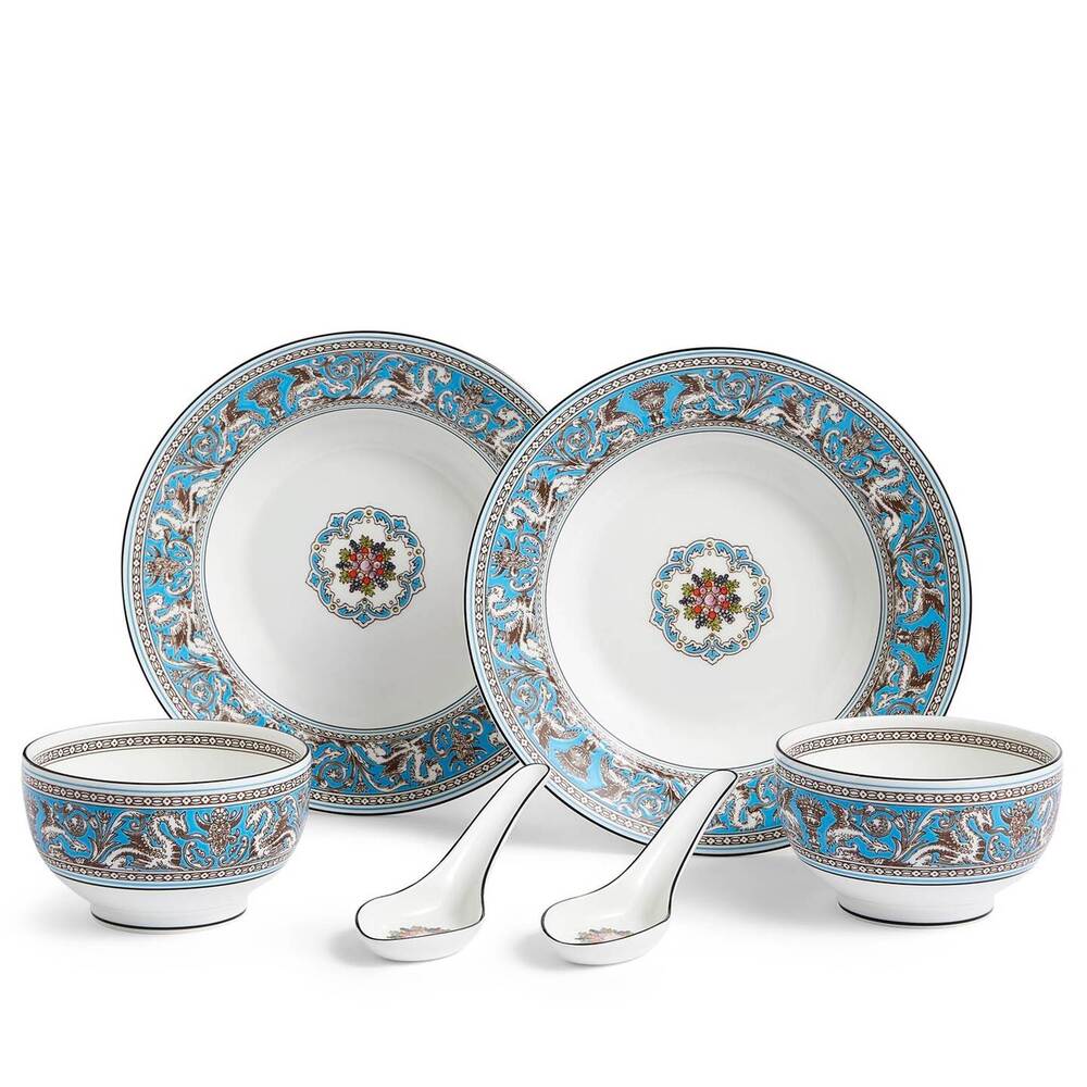 Florentine Turquoise 8 Piece Dinner Set by Wedgwood