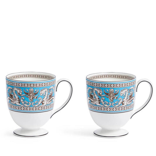 Florentine Turquoise Mug, Set Of 2 by Wedgwood