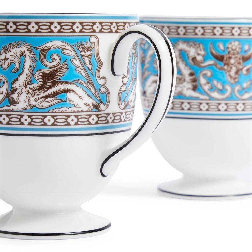 Florentine Turquoise Mug, Set Of 2 by Wedgwood Additional Image - 1