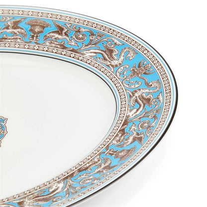 Florentine Turquoise Oval Dish 35 cm by Wedgwood Additional Image - 2