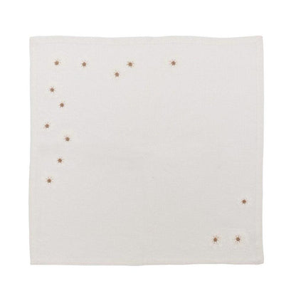 Florette Napkin in White & Natural - Set of 4 by Kim Seybert 7