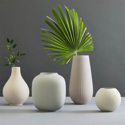 Folia Bulb Vase 23 cm by Wedgwood Additional Image - 11