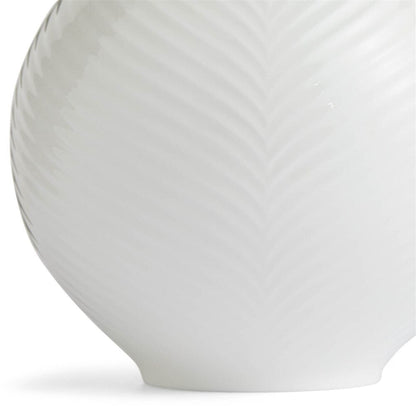 Folia Bulb Vase 23 cm by Wedgwood Additional Image - 1