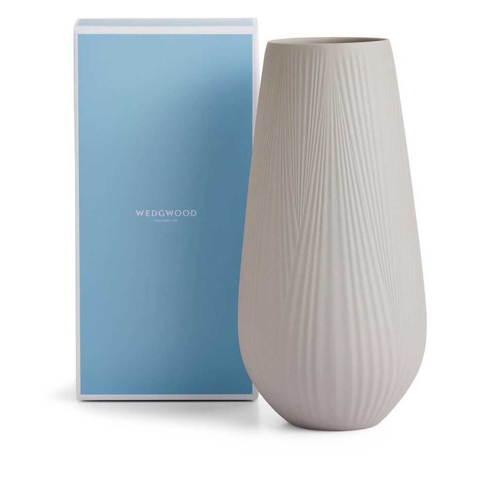 Folia Tall Vase 30 cm by Wedgwood Additional Image - 9