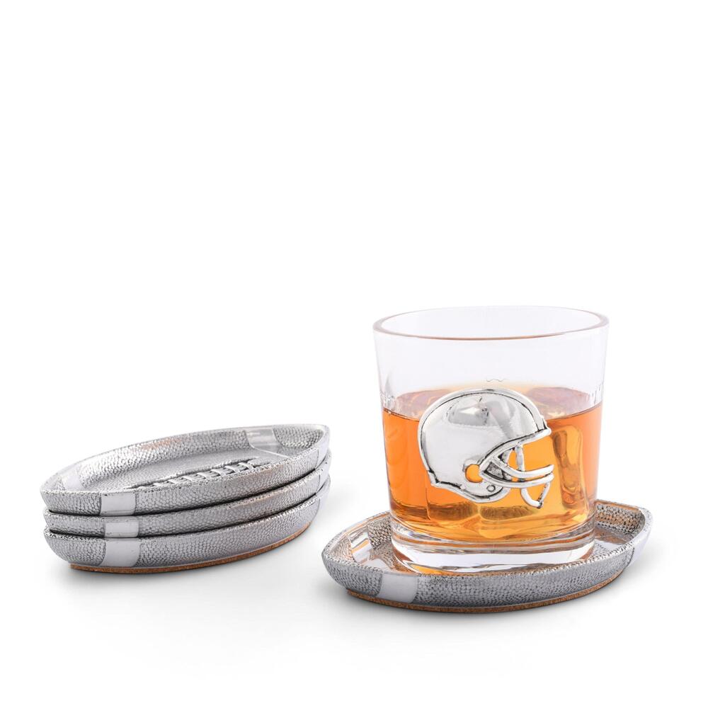 Football Coasters - Set of 4 by Arthur Court Designs 3