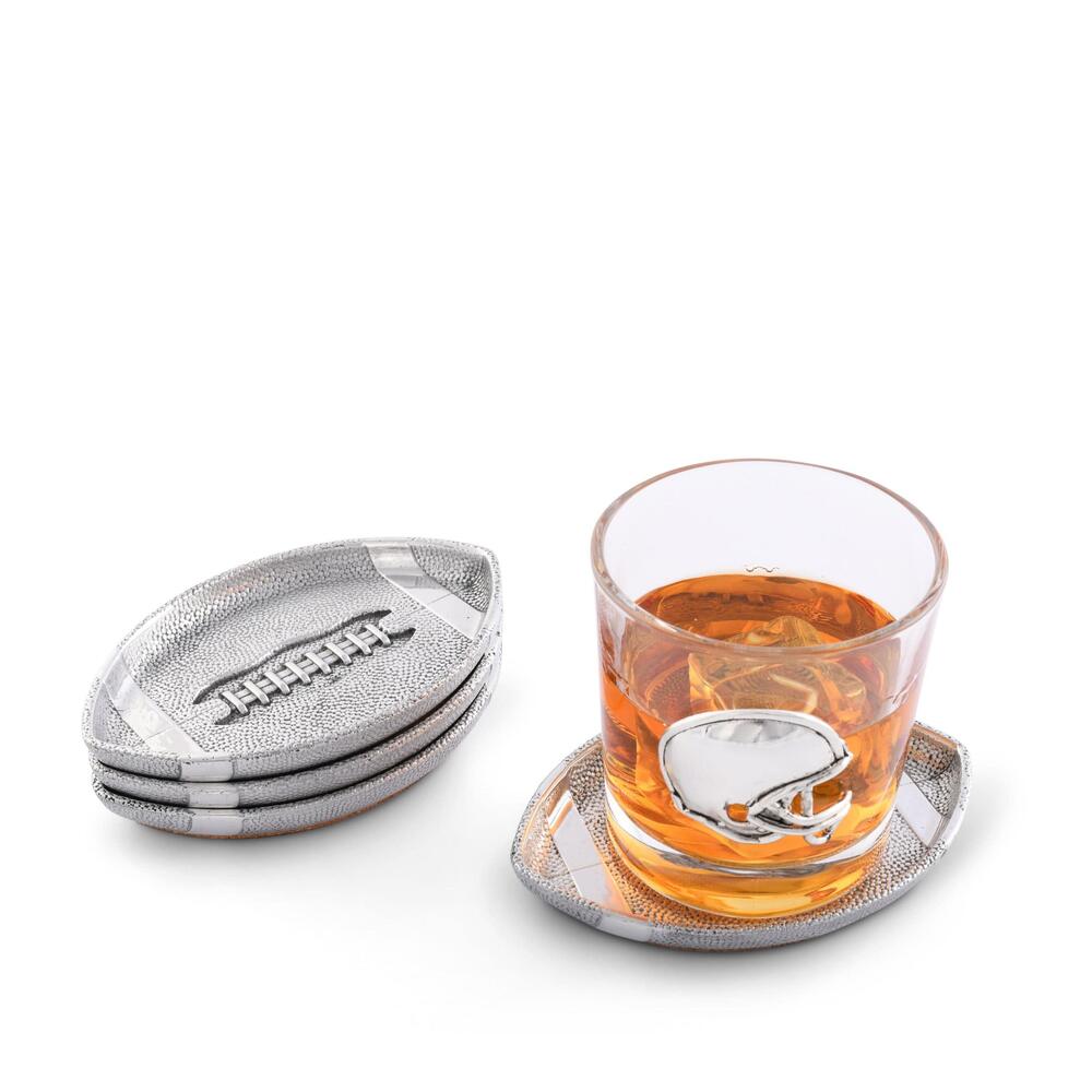 Football Coasters - Set of 4 by Arthur Court Designs 4