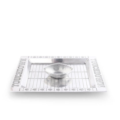 Football Field Chip And Dip Tray And Bowl by Arthur Court Designs 1