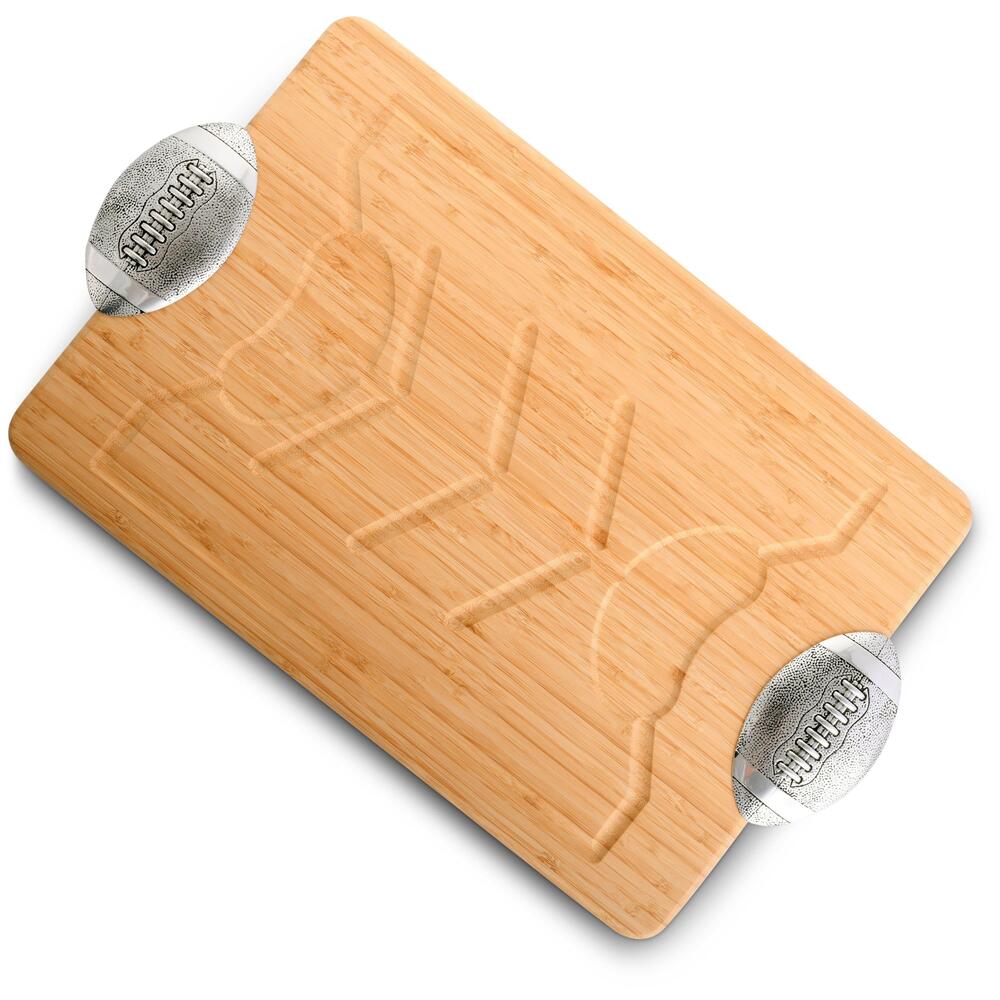 Football Handle Cutting / Cheese Board by Arthur Court Designs 2