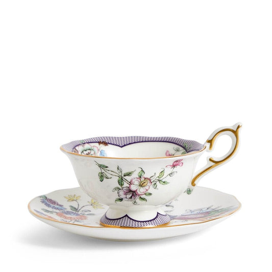 Fortune Teacup & Saucer by Wedgwood