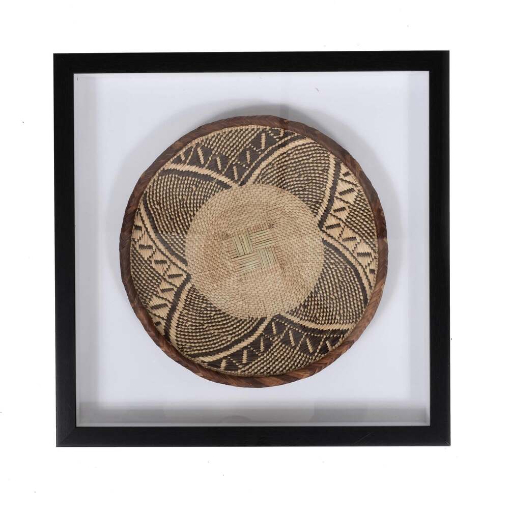 Framed Tonga Basket by Ngala Trading Company Additional Image - 3