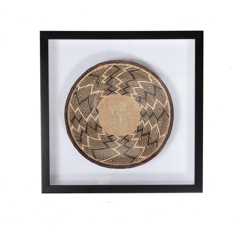 Framed Tonga Basket by Ngala Trading Company