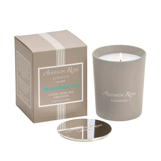 Frangipani Zing Scented Candle by Addison Ross