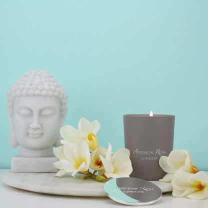 Frangipani Zing Scented Candle by Addison Ross Additional Image-4